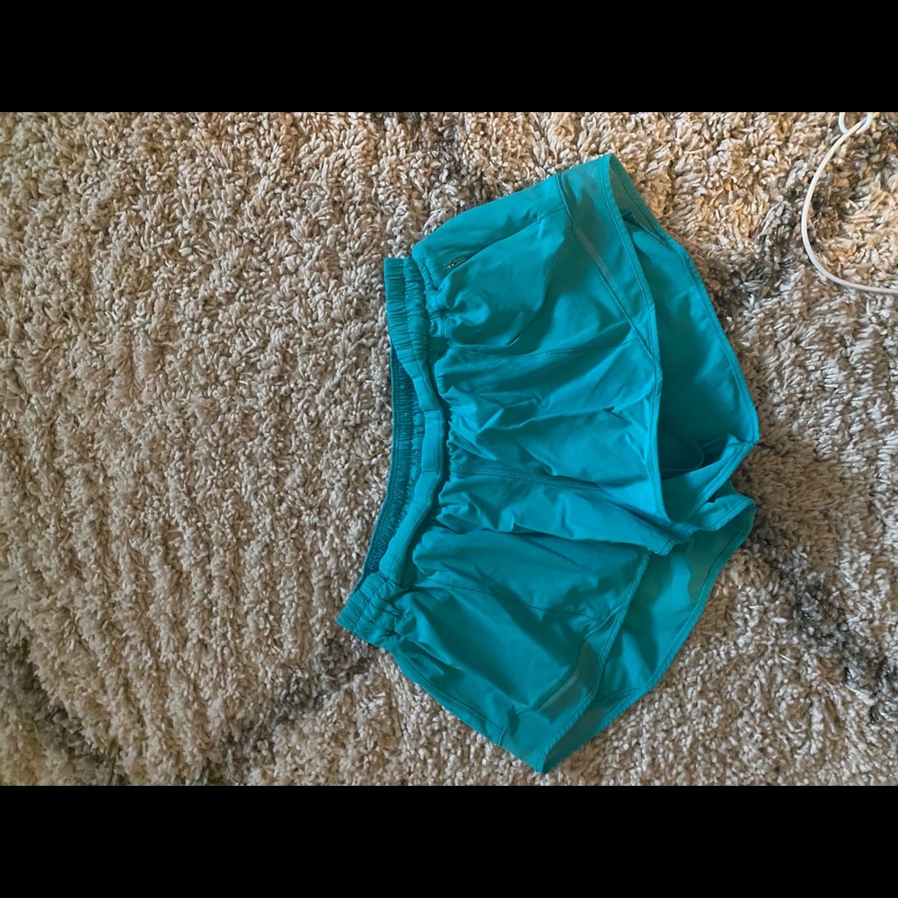 Blue hotty hot shorts 2.5